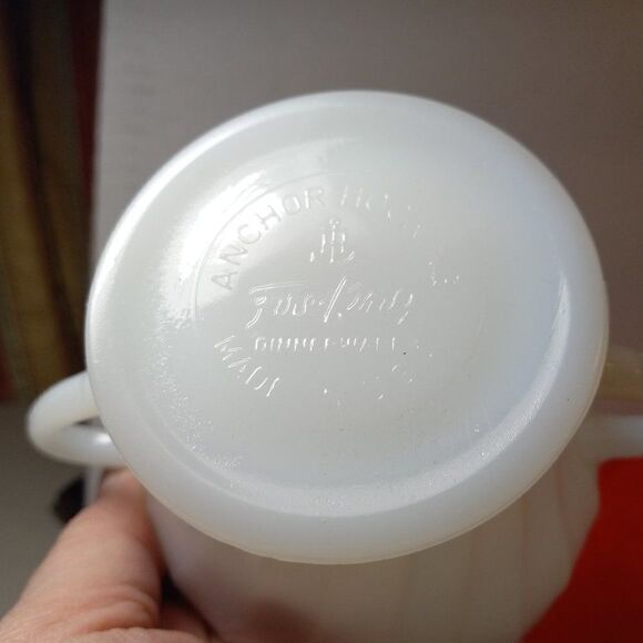 Anchor Hocking/Fire King Cream and Sugar - Picture 4 of 8